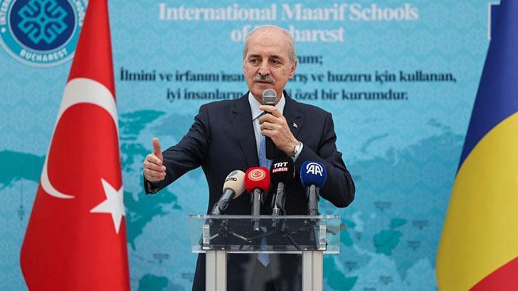 TBMM Başkanı Kurtulmuş, Bükreş'te 'Türk Toplumu Buluşması'na katıldı