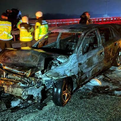 Lüleburgaz'da zincirleme kaza; 2 yaralı