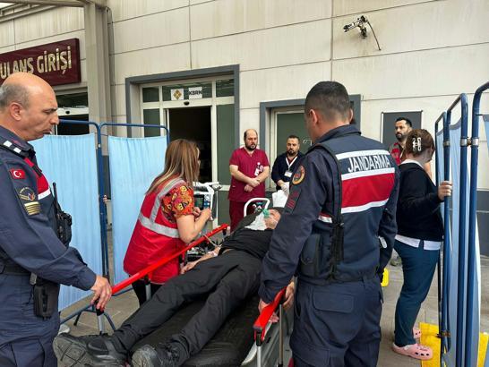 Nazilli Devlet Hastanesi'nde yangın tatbikatı