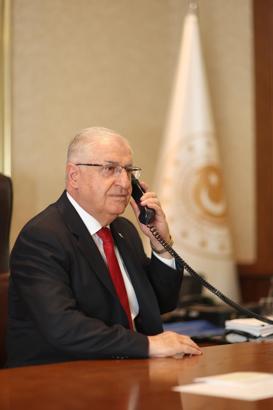 Bakan Güler, İran Savunma Bakan Vekili ile görüştü