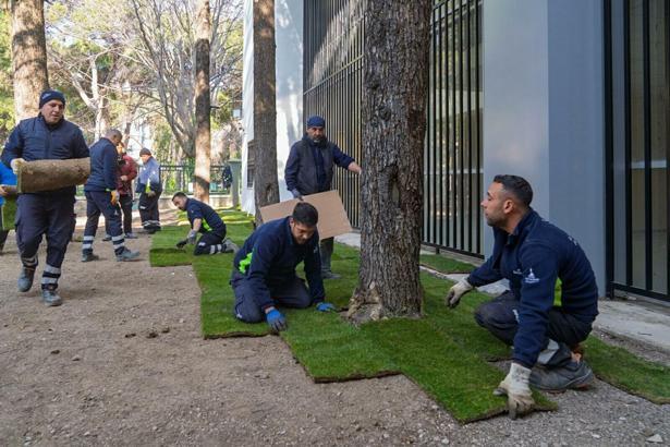 İzmir Tarih ve Sanat Müzesi Taş Eserler Bölümü kütüphaneye dönüştürüldü