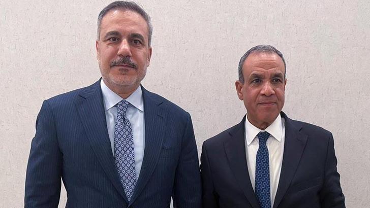 Bakan Fidan, Mısırlı mevkidaşı Abdulati ile görüştü