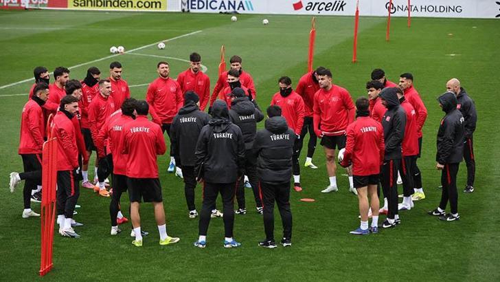 A Milli Takım'da Kosova maçı hazırlıkları sürüyor