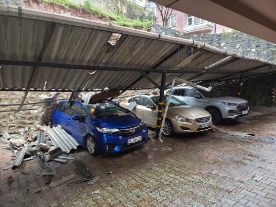 Bursa’da sağanak ve fırtına