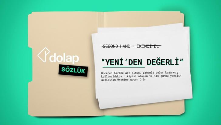 Dolap 'İkinci El Terimler Sözlüğü'nü kullanıma sundu