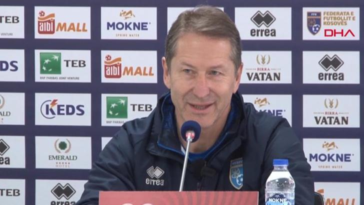 Kosova Teknik Direktörü Franco Foda: Türkiye çok güçlü bir takım