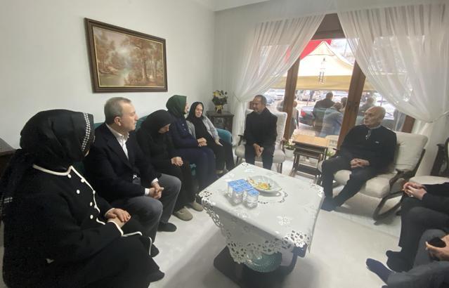 AK Partili Kaya'dan şehit ailesine ziyaret