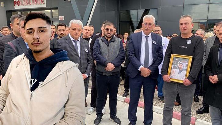 Kazada ölen Muharrem görev yaptığı Ağız ve Diş Sağlığı Merkezi'nden uğurlandı