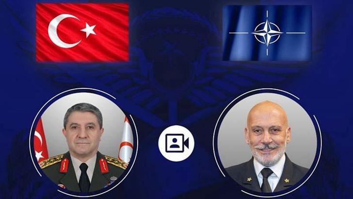 Genelkurmay Başkanı Bayraktaroğlu, NATO Askeri Komite Başkanı Dragone ile görüştü