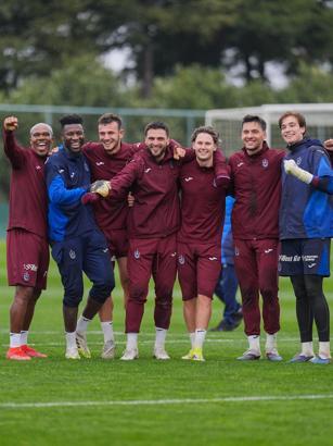 Trabzonspor, Galatasaray maçının hazırlıklarını sürdürdü