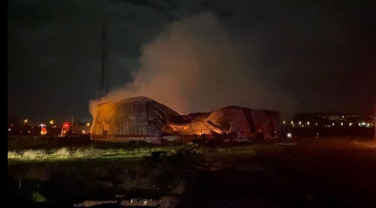 Osmaniye’de kağıt fabrikası yangını (2)