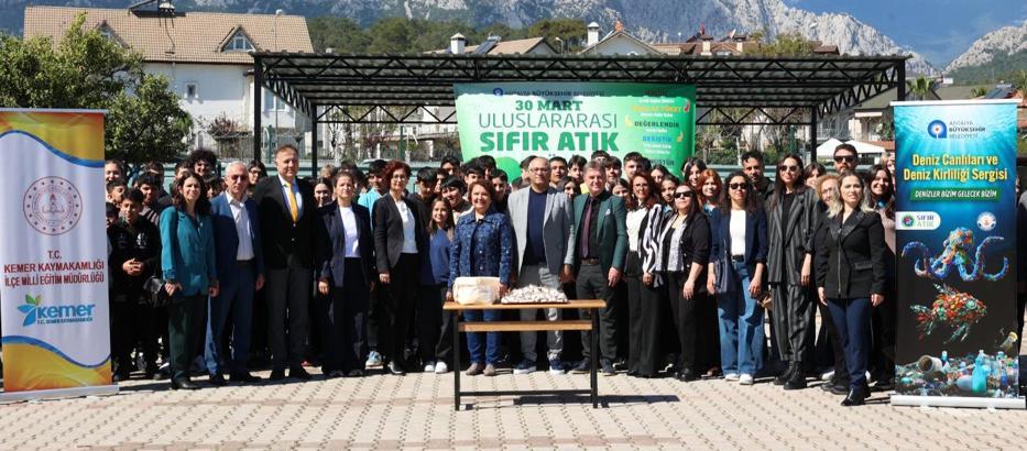 Kemer'de sıfır atık programı