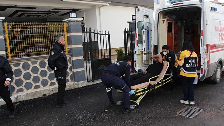 Tartıştığı eniştesini bacağından bıçakladı