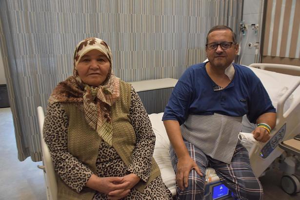 Damadı için 15 kilo verip böbreğini bağışladı