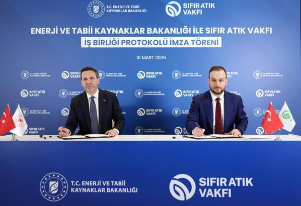 Enerji ve Tabii Kaynaklar Bakanlığı ve Sıfır Atık Vakfı arasında iş birliği