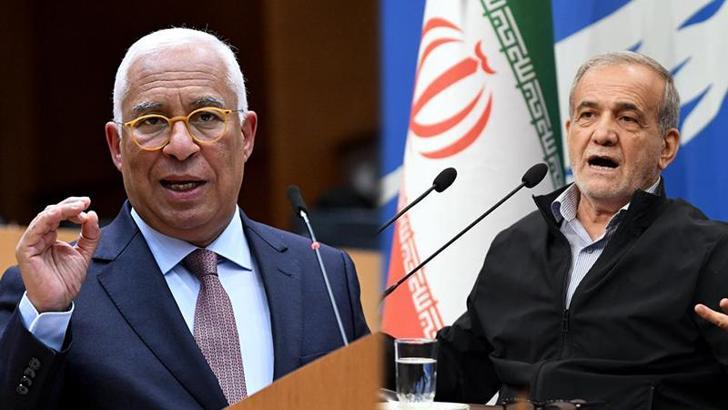 AB Konseyi Başkanı Costa, İran Cumhurbaşkanı Pezeşkiyan ile telefonda görüştü