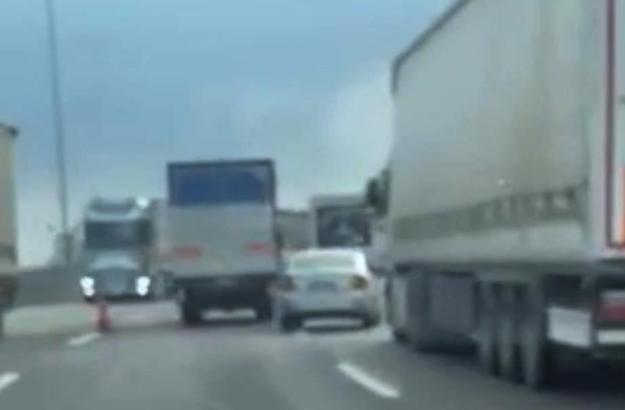 Makas atan otomobil sürücüsüne 90 bin TL ceza