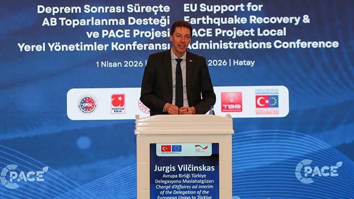 AB Türkiye Delegasyonu Maslahatgüzarı Vilcinskas: Dünya afetlere karşı daha savunmasız hale geldi