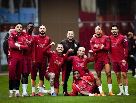 Galatasaray, Trabzonspor maçı hazırlıklarını sürdürdü