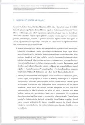 Gebze’de yıkılan binayla ilgili ikinci raporda, olayın metro ile ilgili olmadığı belirtildi