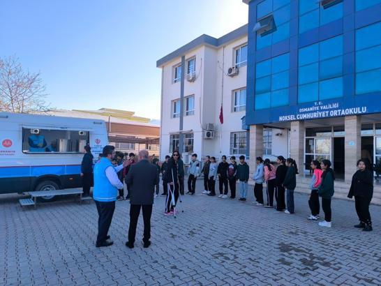 Öğrencilere sabah çorbası ikramı