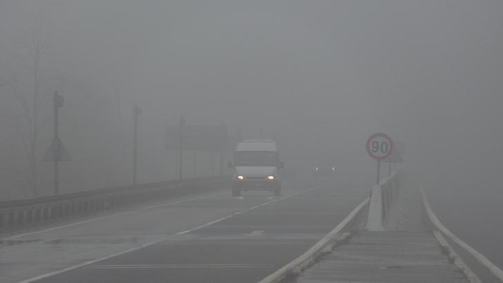 Bolu Dağı geçişinde sis etkili oldu