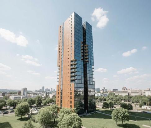 İEÜ'lü gençler 27 katlı ofis tasarımıyla finale kaldı