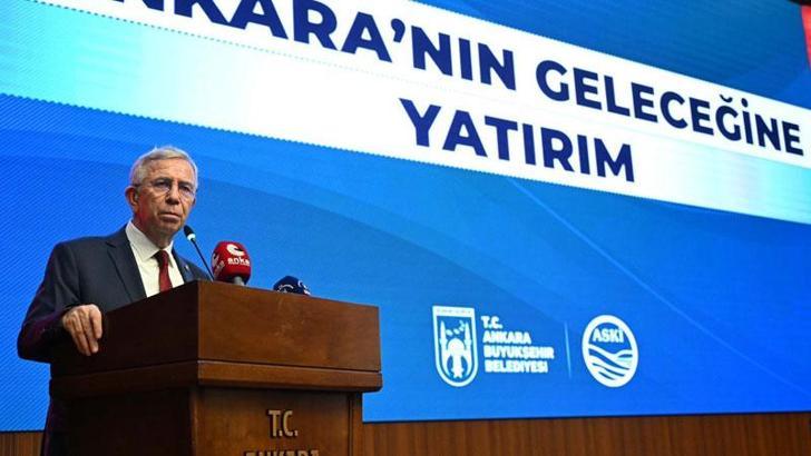 Mansur Yavaş: Ankara'da su sıkıntısı yaşamayacağımız günleri görmek istiyoruz