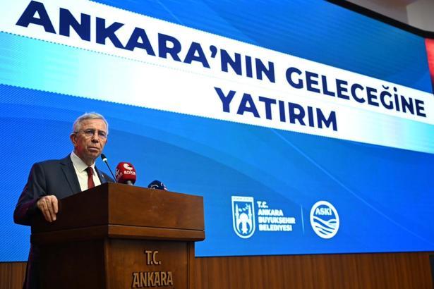 Mansur Yavaş: Ankara'da su sıkıntısı yaşamayacağımız günleri görmek istiyoruz
