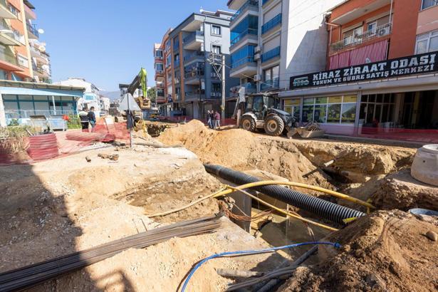 Kiraz’da taşkınlara karşı 100 milyon liralık altyapı yatırımı