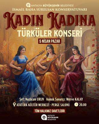 İBSK’den 'Kadın Kadına Türküler' konseri