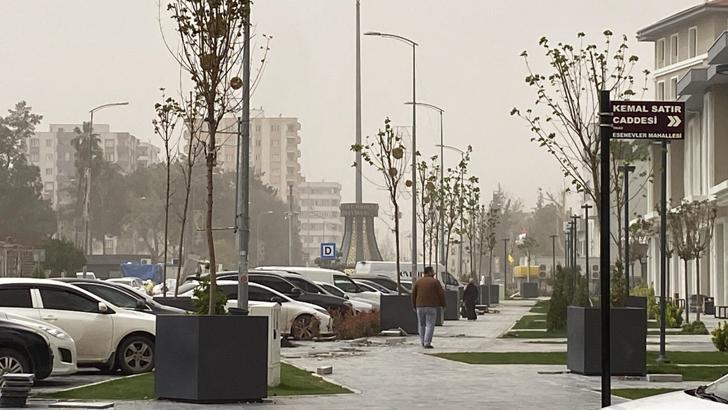 Osmaniye’de Libya kaynaklı toz taşınımı etkili oldu