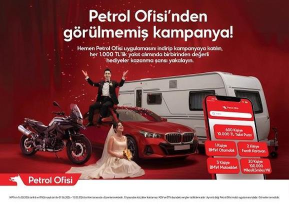 Petrol Ofisi’nden bin TL'lik yakıt alımına kampanya