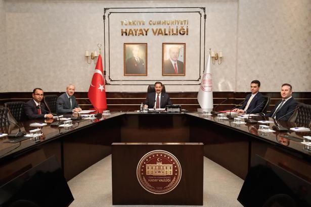 Hatay'da Muhtar Akademisi protokolü