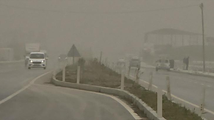 Doğu Akdeniz'de çöl tozu etkili oldu / Ek fotoğraflar