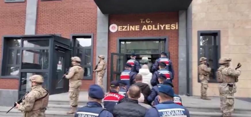 Çanakkale'de 'suç örgütü' ve 'tefecilik' operasyonları: 19 gözaltı