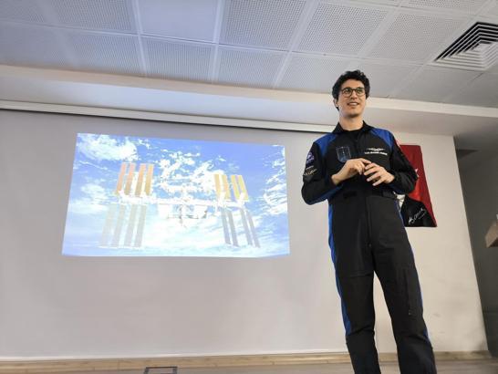 Astronot Tuva Cihangir Atasever, Edirne’de öğrencilerle buluştu