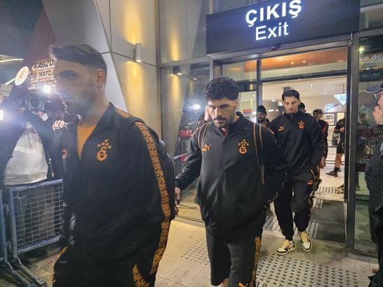Galatasaray kafilesi Trabzon’da