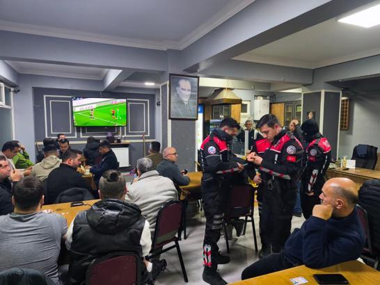 Keşan’da polisten ‘Huzur uygulaması’