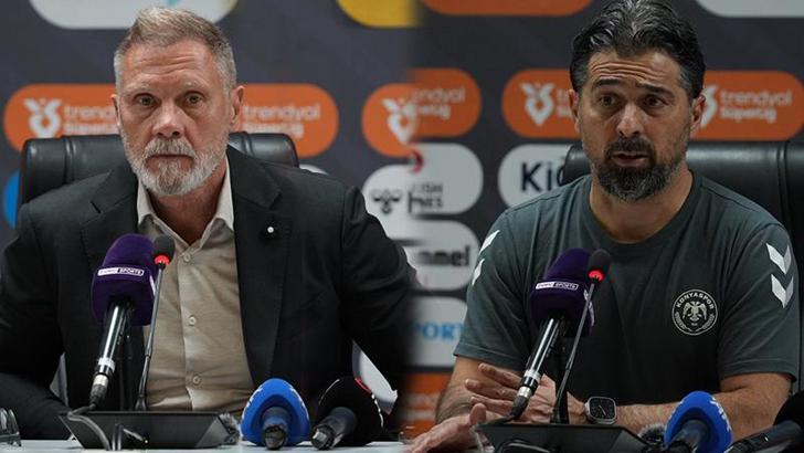 Samsunspor - TÜMOSAN Konyaspor maçının ardından