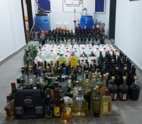 Sahte içki operasyonu: 2 tutuklama