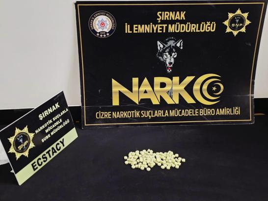 Şırnak’ta ele uyuşturucu operasyonunda 2 gözaltı