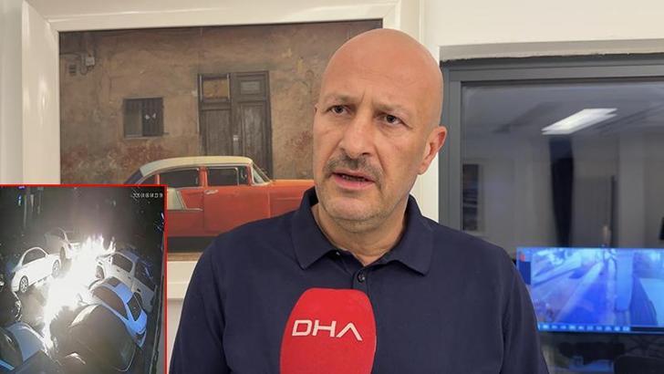 Beşiktaş'ta 14 aracı kundaklanıp villası kurşunlandı: Kimseye verecek 1 liramız yok