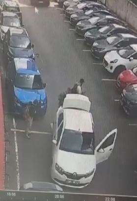 İsrail Konsolosluğu önündeki çatışma; şüphelilerin saldırı öncesi hazırlığı kamerada