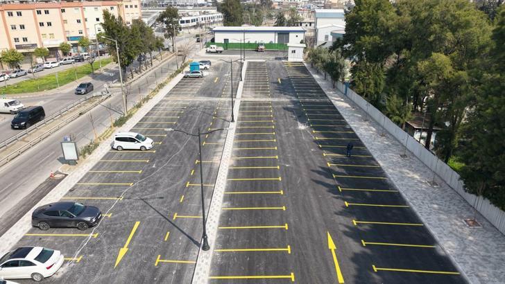 154 araçlık ücretsiz otopark hizmete girdi