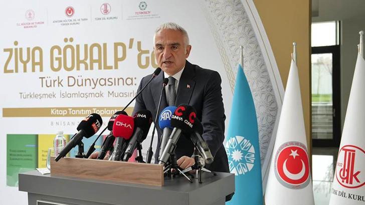 Bakan Ersoy: Gökalp, 5 ayrı lehçede Türk dünyasına rehberlik edecek