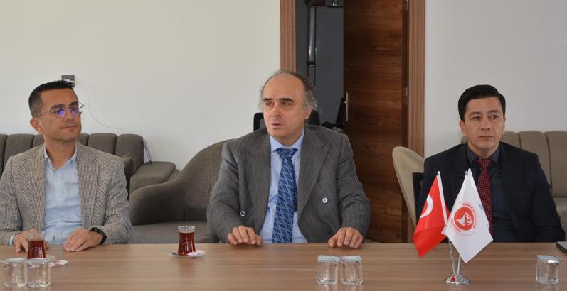 Kurum amirleri ve muhtarlarla toplantı