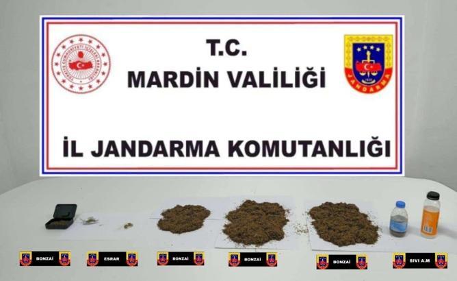 Mardin'de uyuşturucu operasyonunda 1 tutuklama