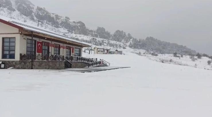 Keltepe, beyaza büründü