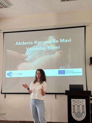 Datça'da öğrencilere yönelik vatandaşlık bilimi atölyesi